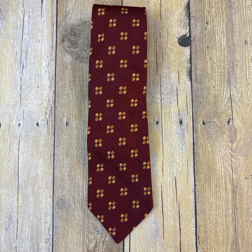 Ermenegildo Zegna Silk Tie Polka Dot